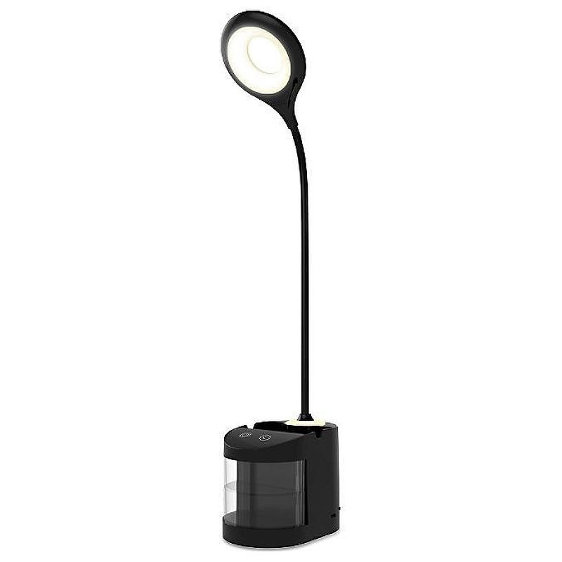 Настольная лампа офисная Ambrella Light DE DE562 цвет плафона/подвески Черный, цвет арматуры Черный