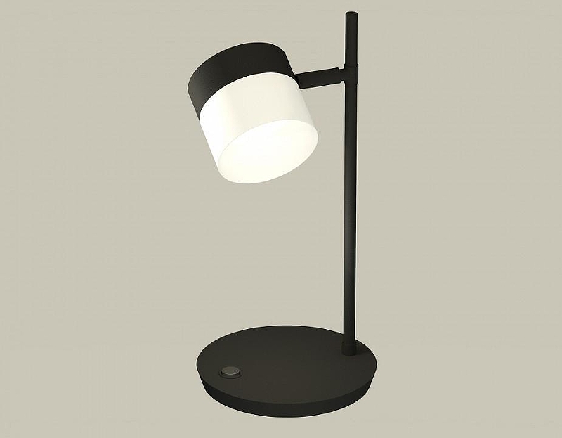 Настольная лампа офисная Ambrella Light XB XB9802204 цвет плафона/подвески Белый, цвет арматуры Черный