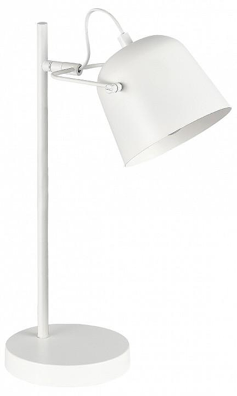 Настольная лампа офисная EVOLUCE Blank SLE1805-504-01 цвет плафона/подвески Белый, цвет арматуры Белый