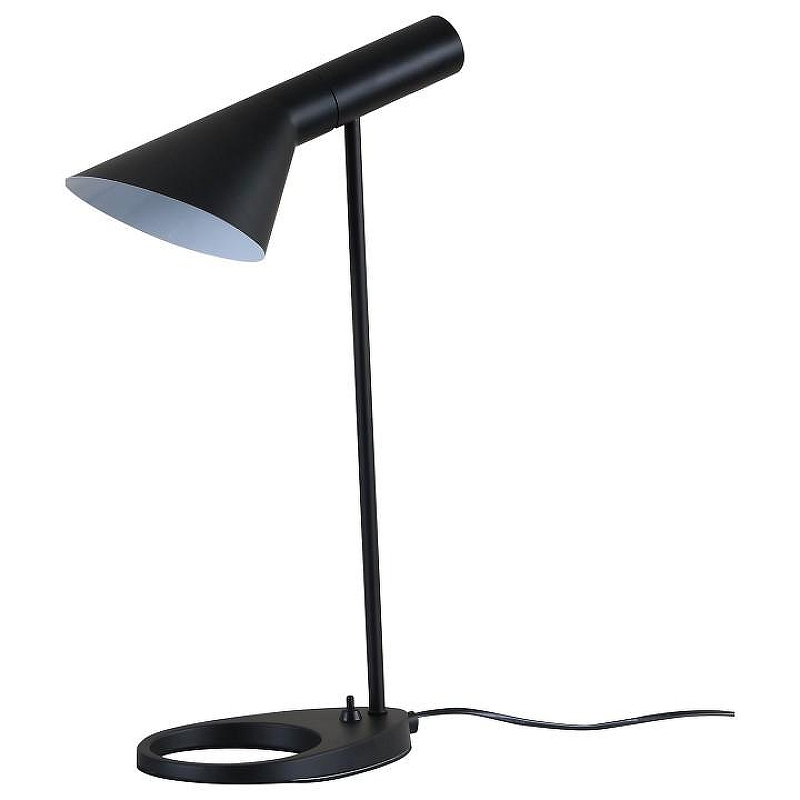 Настольная лампа офисная Kink Light Сеул 07033-1,19 цвет плафона/подвески Черный, цвет арматуры Черный