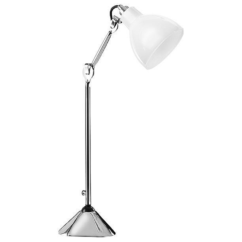Настольная лампа офисная Lightstar Loft 865914 цвет плафона/подвески Белый, цвет арматуры Хром