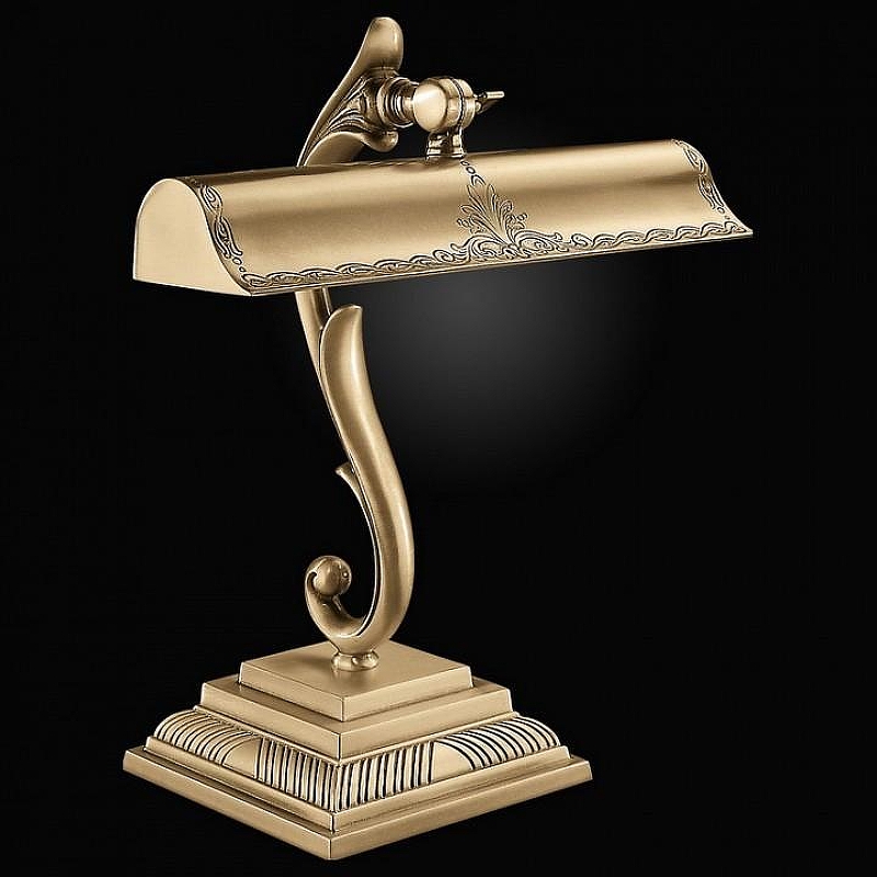 Настольная лампа Reccagni Angelo 1000 P 1000/2 BRONZO цвет плафона/подвески Бронза, цвет арматуры Бронза