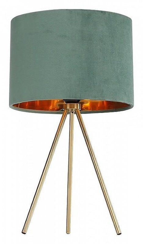 Настольная лампа ST-Luce FUEGO SL6242.704.01 цвет плафона/подвески Зеленый, Золото, цвет арматуры Золото