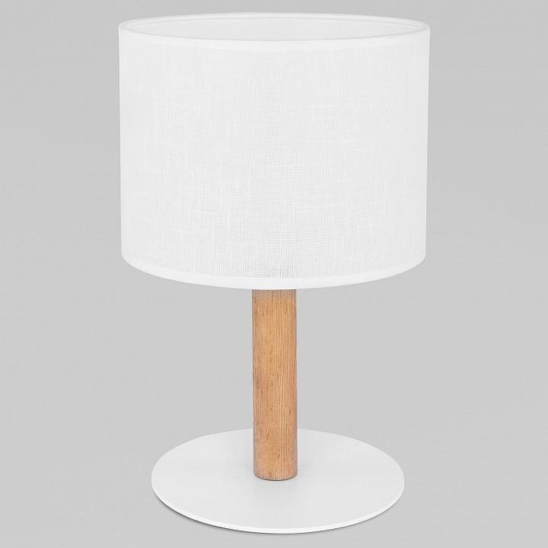 Настольная лампа TK Lighting Deva 5217 Deva White цвет плафона/подвески Белый, цвет арматуры Белый, Коричневый
