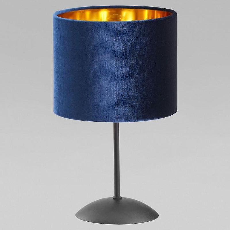 Настольная лампа TK Lighting Tercino 5278 Tercino Blue цвет плафона/подвески Синий, цвет арматуры Черный
