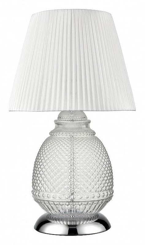 Настольная лампа Vele Luce Fiona VL5623N11 цвет плафона/подвески Белый, цвет арматуры Прозрачный, Хром