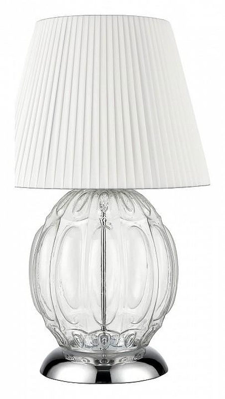 Настольная лампа Vele Luce Helen VL4263N11 цвет плафона/подвески Белый, цвет арматуры Прозрачный, Хром