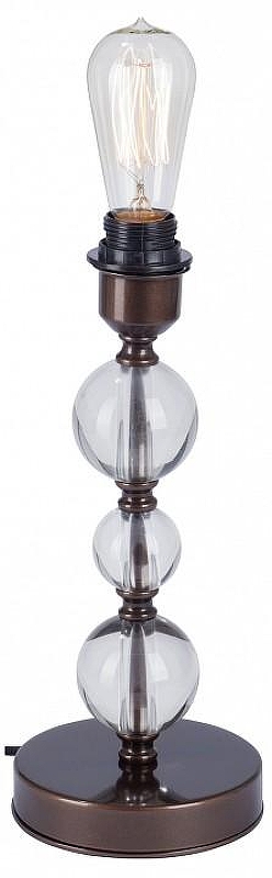 Настольная лампа Vitaluce V2938-7/1L цвет Бронза, Прозрачный