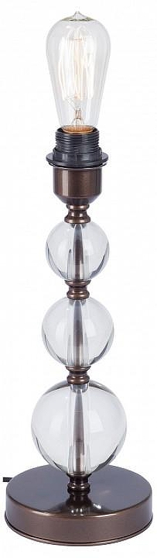Настольная лампа Vitaluce V2939-7/1L цвет Бронза, Прозрачный