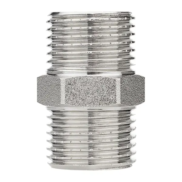Ниппель MPF 1/2" НР мм латунь ИС.072799