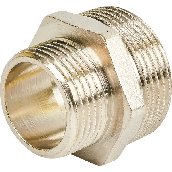 Ниппель переходной Stout 1 1/4"x1" НР мм латунь SFT-0004-001141