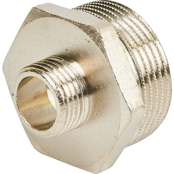 Ниппель переходной Stout 1 1/4"x1/2" НР мм латунь SFT-0004-011412