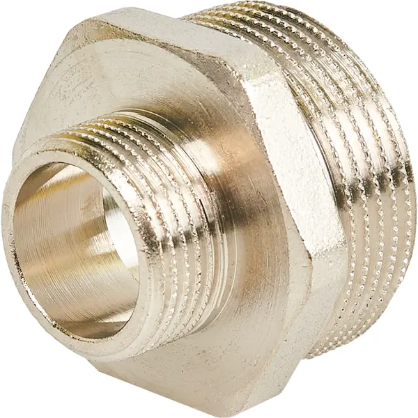 Ниппель переходной Stout 1 1/4"x3/4" НР мм латунь SFT-0004-011434