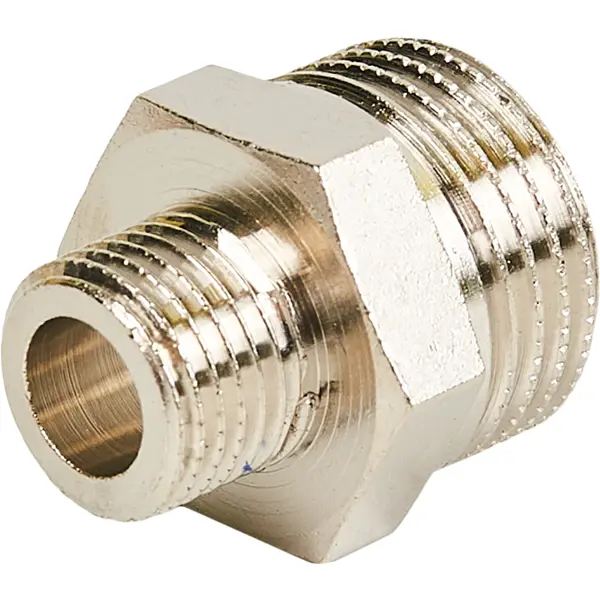 Ниппель переходной Stout 1/2"x1/4" НР мм латунь