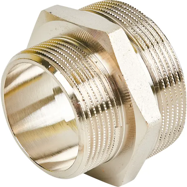 Ниппель переходной Stout 2"x1 1/2" НР мм латунь SFT-0004-002112