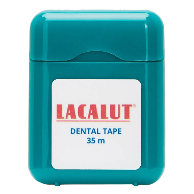 нить зубная LACALUT вощенная мятная 35м