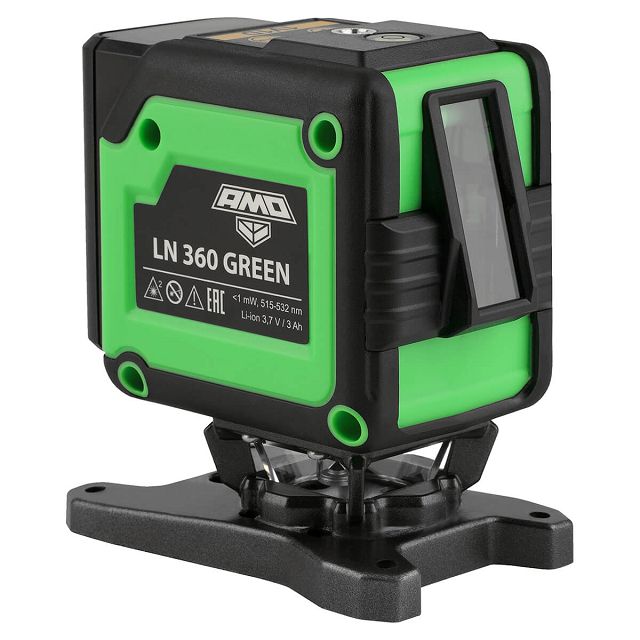 нивелир лазерный AMO LN 360 GREEN 20м