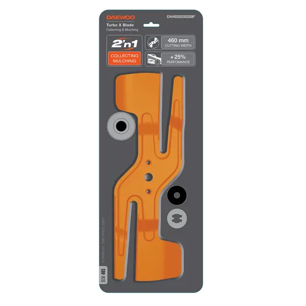 Нож для газонокосилки Daewoo DLM 465 сталь