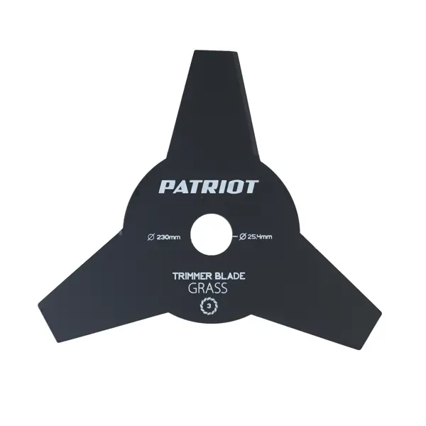 Нож для триммера Patriot TBS-3 ø23 см сталь