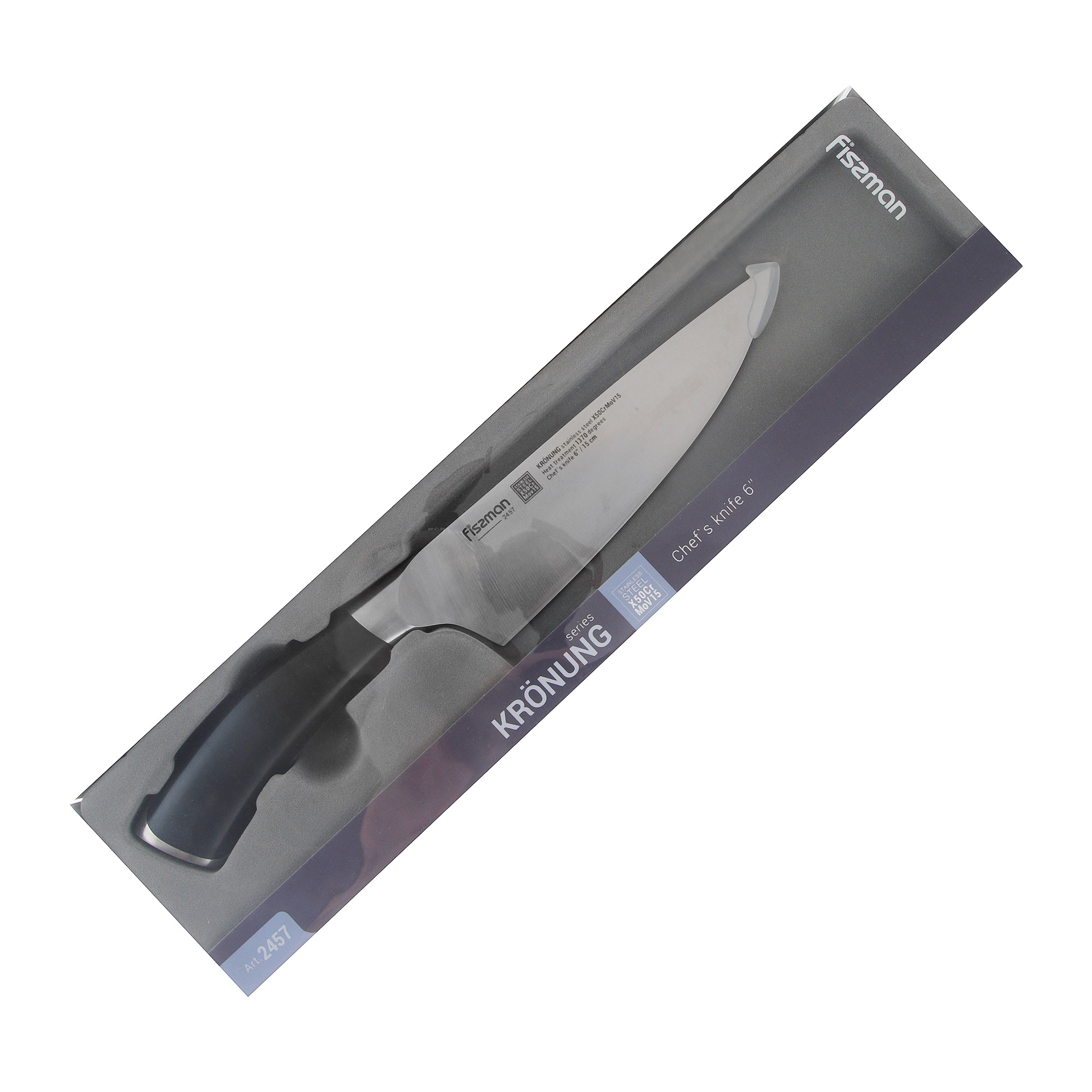 Нож поварской Fissman Kronung 15 см