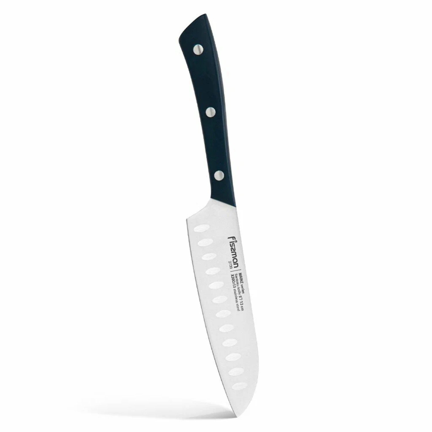 Нож сантоку Fissman Mainz x30cr13 стальной 13 см