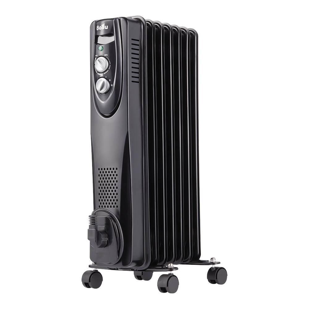Обогреватель масляный Ballu Classic black 1500 Вт 7 секций (НС-1050895)