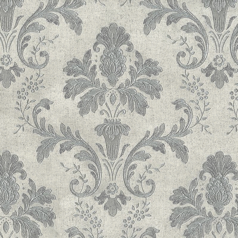 Обои AS Creation Luxury Damask 38894-5 Винил на флизелине (1,06*10,05) Серый, Дамаск