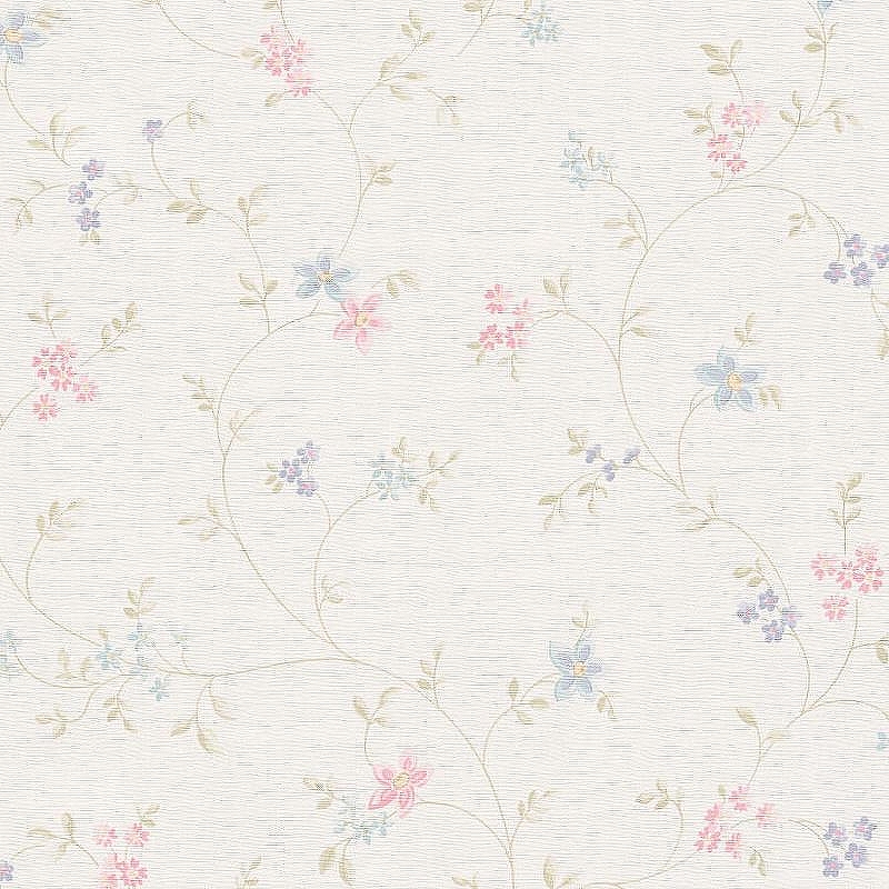 Обои AS Creation Maison Charme 39071-2 Винил на флизелине (0,53*10,05) Розовый/Зеленый/Голубой, Цветы