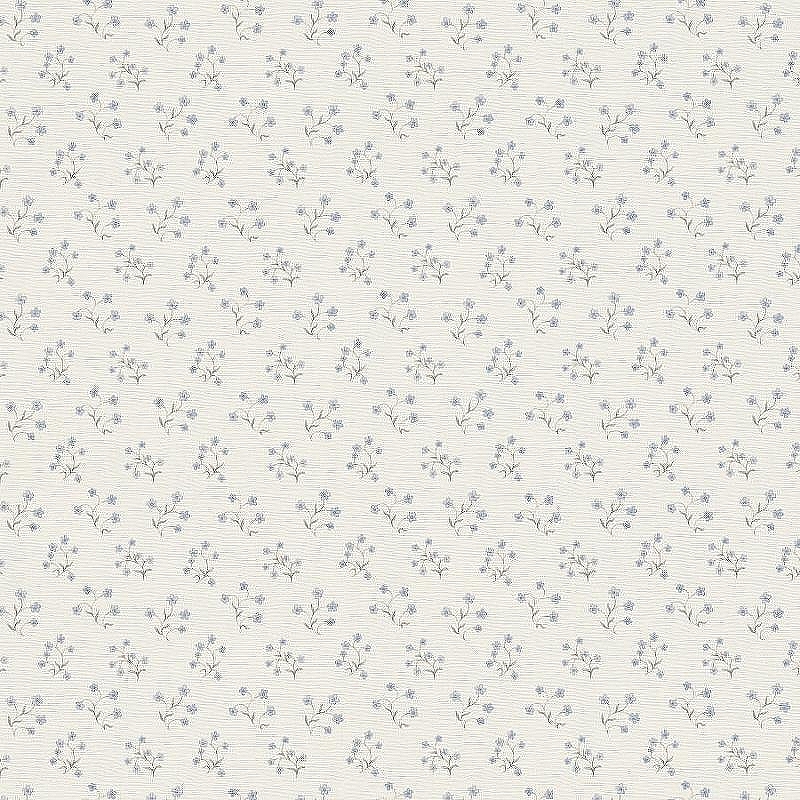 Обои AS Creation Maison Charme 39074-1 Винил на флизелине (0,53*10,05) Белый/Голубой/Зеленый, Цветы