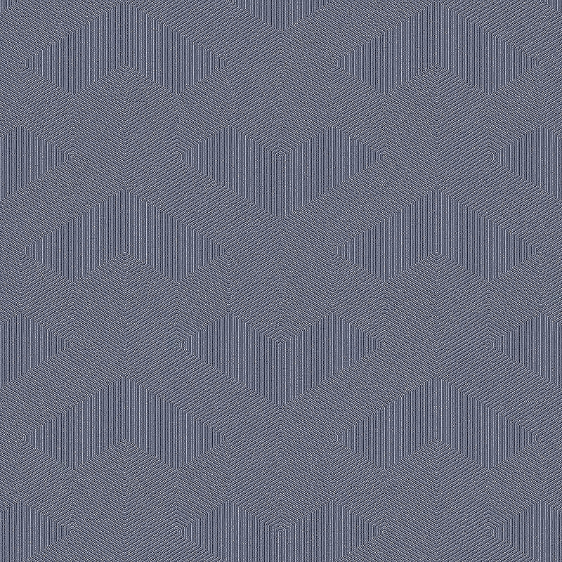 Обои AS Creation Original View 38964-4 Винил на флизелине (0,53*10,05) Синий, Геометрия