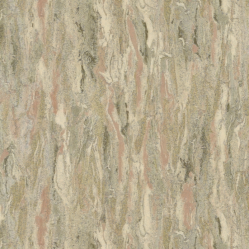 Обои Decori-Decori Carrara 2 83695 Винил на флизелине (1,06*10,05) Бежевый/Золотой, Мрамор
