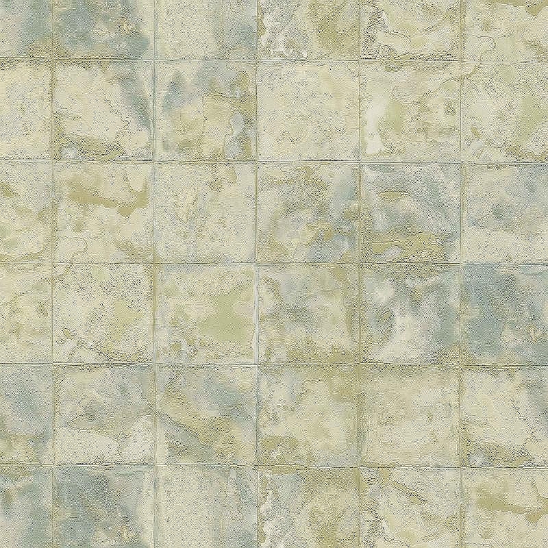 Обои Decori-Decori Carrara 82624 Винил на флизелине (1,06*10,05) Зеленый, Геометрия