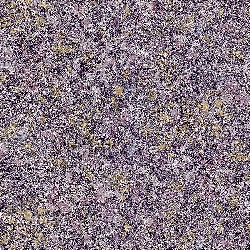 Обои Decori-Decori Carrara 82647 Винил на флизелине (1,06*10,05) Фиолетовый, Мрамор