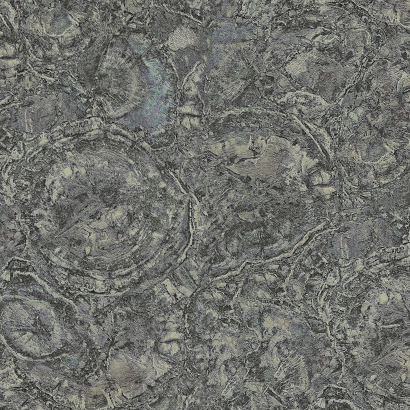 Обои Decori-Decori Carrara Best 85613BS Винил на флизелине (1,06*10,05) Бирюзовый/Фиолетовый, Под дерево