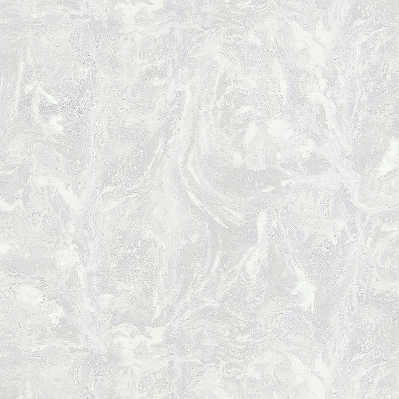 Обои Decori-Decori Forte dei Marmi 2 83717 Винил на флизелине (1,06*10,05) Белый/Серый, Мрамор