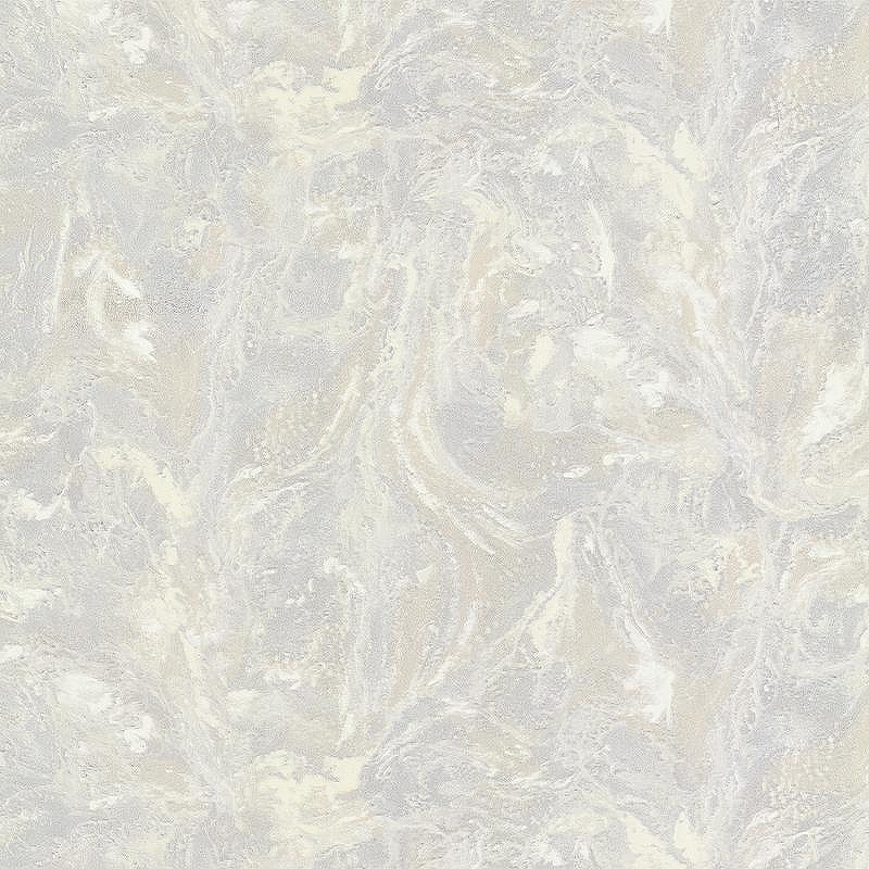Обои Decori-Decori Forte dei Marmi 2 83722 Винил на флизелине (1,06*10,05) Белый/Бежевый/Серый, Мрамор