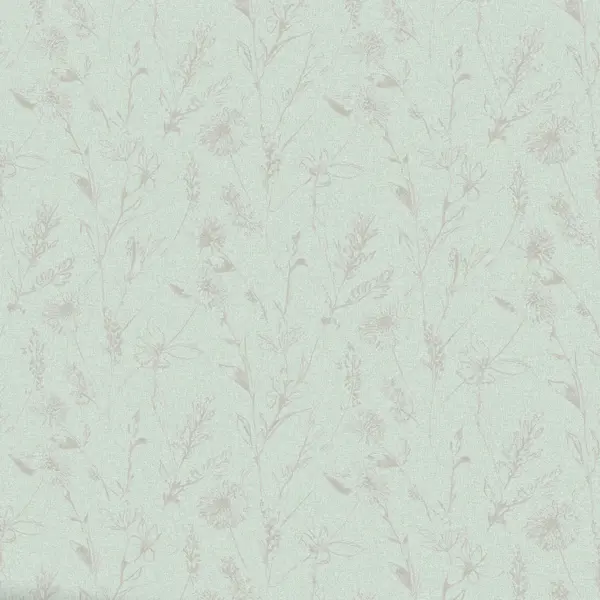 Обои флизелиновые Erismann Flora зеленые 1.06 м ЭР60927-04