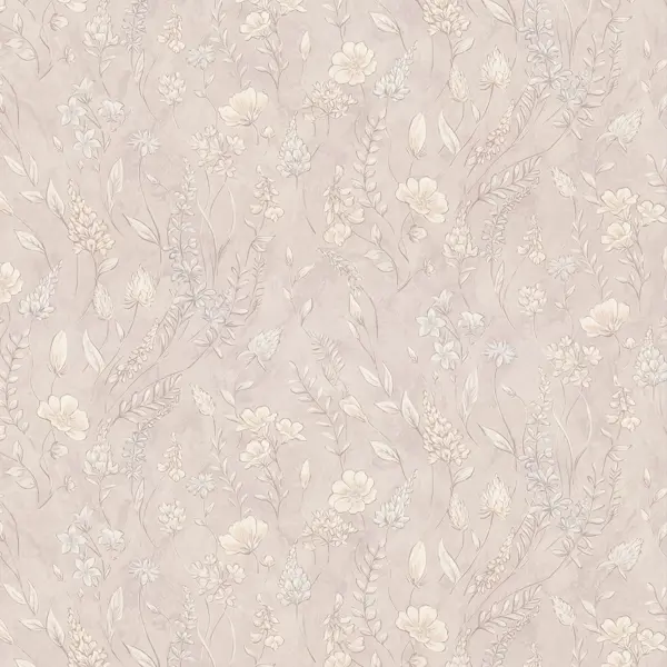 Обои флизелиновые Euro Decor Meadow бежевые 1.06 м ED7326-01