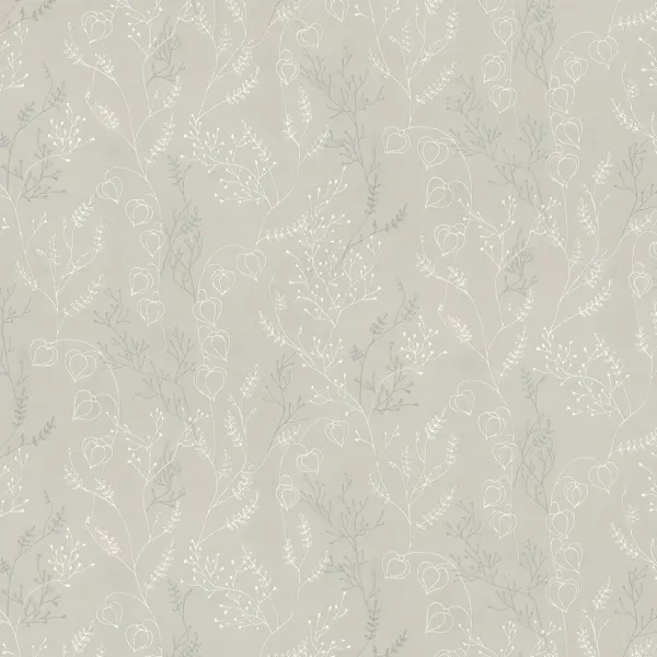 Обои флизелиновые Euro Decor Physalis бежевые 1.06 м ED7307-01