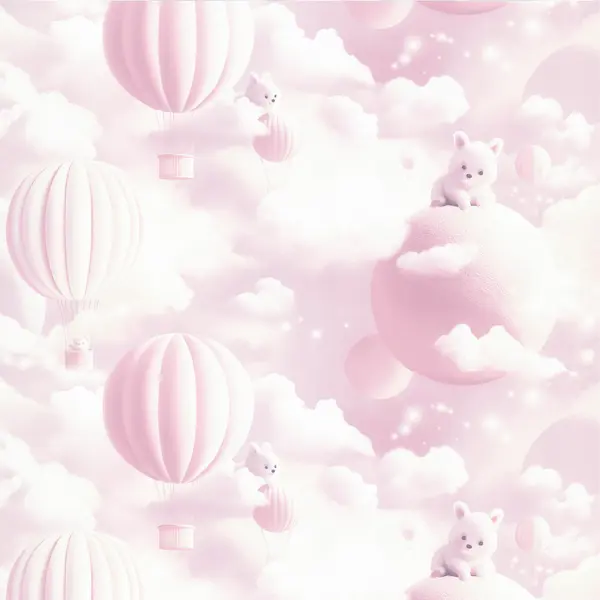 Обои флизелиновые Wall Decor Exclusive Балу розовые 1.06 м 75342-56