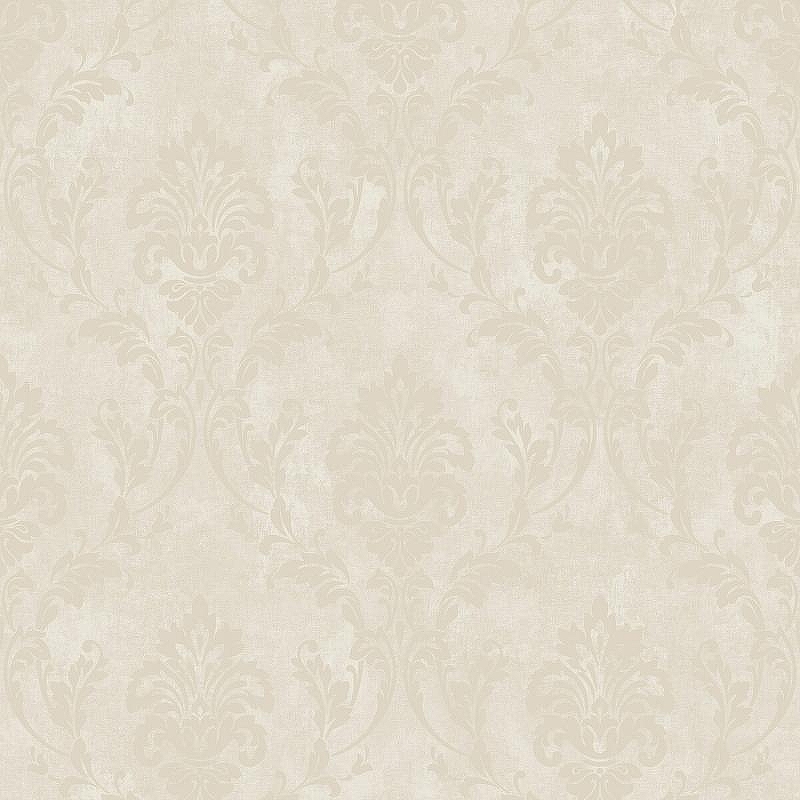 Обои Grandeco Universe 5 UI 2010 Винил на флизелине (1,06*10,05) Бежевый/Серебряный, Штукатурка/Дамаск