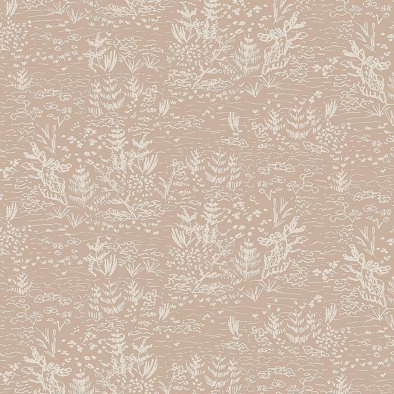 Обои Hygge Nature Hg39 002 Флизелин (1*10,05) Бежевый/Белый, Листья