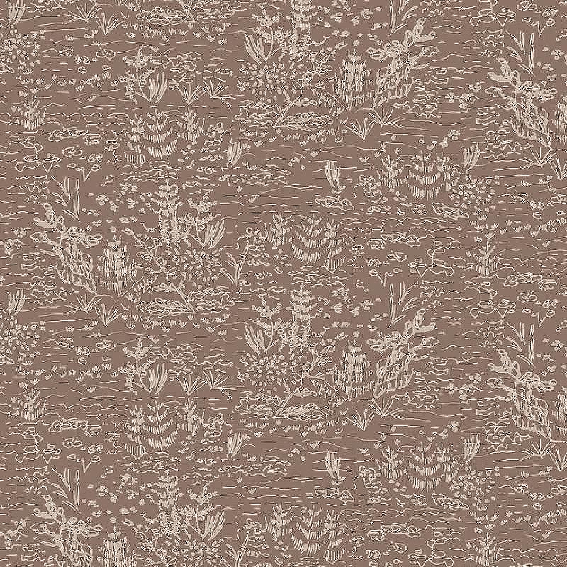 Обои Hygge Nature Hg39 012 Флизелин (1*10,05) Белый/Коричневый, Листья