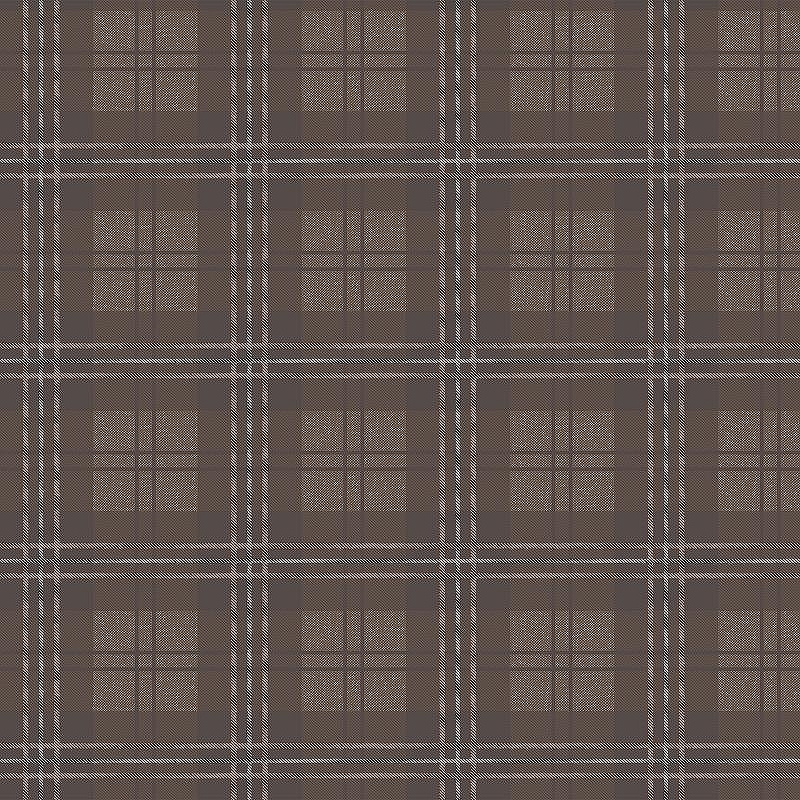 Обои LOYMINA British Style Forest BRIT7 010 Винил на флизелине (1*10,05) Коричневый, Клетка