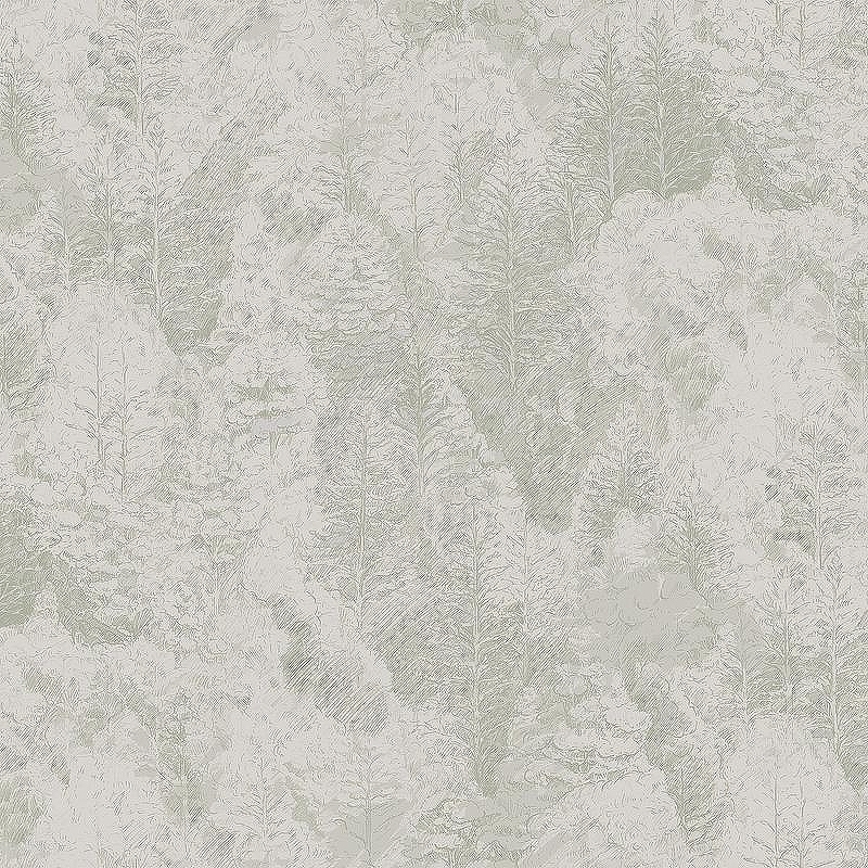 Обои LOYMINA Hygge Hg3 001 Флизелин (1*10,05) Серый, Деревья