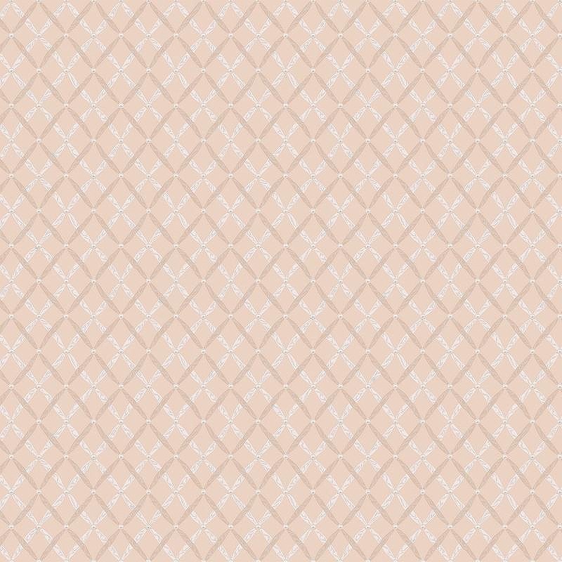 Обои LOYMINA Hygge IV Winter Moments Hg27 003 Флизелин (1*10,05) Белый/Бежевый, Ромб
