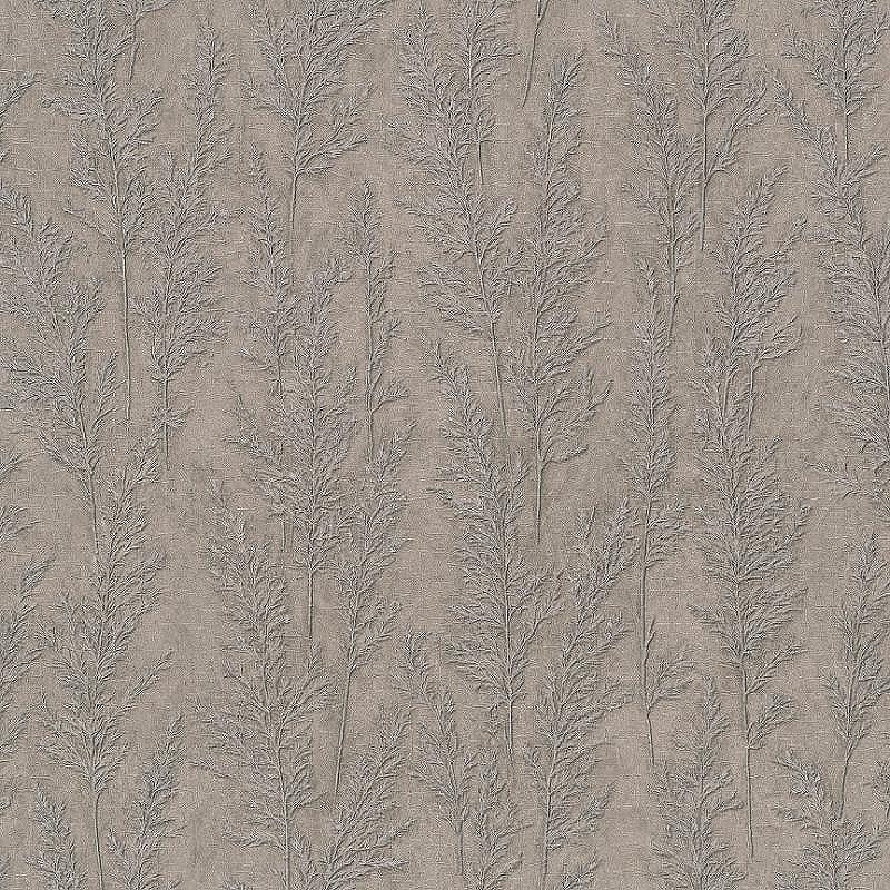 Обои Marburg Natural Opulence 33210 Винил на флизелине (0,7*10,05) Коричневый, Листья