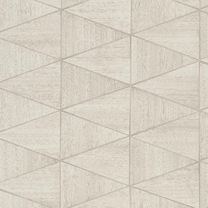 Обои Marburg Travertino 33058 Винил на флизелине (1,06*10,05) Бежевый, Геометрия/Ромб/Под дерево
