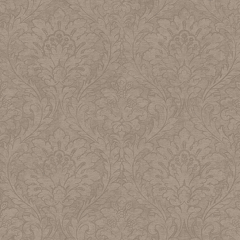 Обои Milassa Classic Estate EST5 008 Флизелин (1*10,05) Коричневый, Дамаск