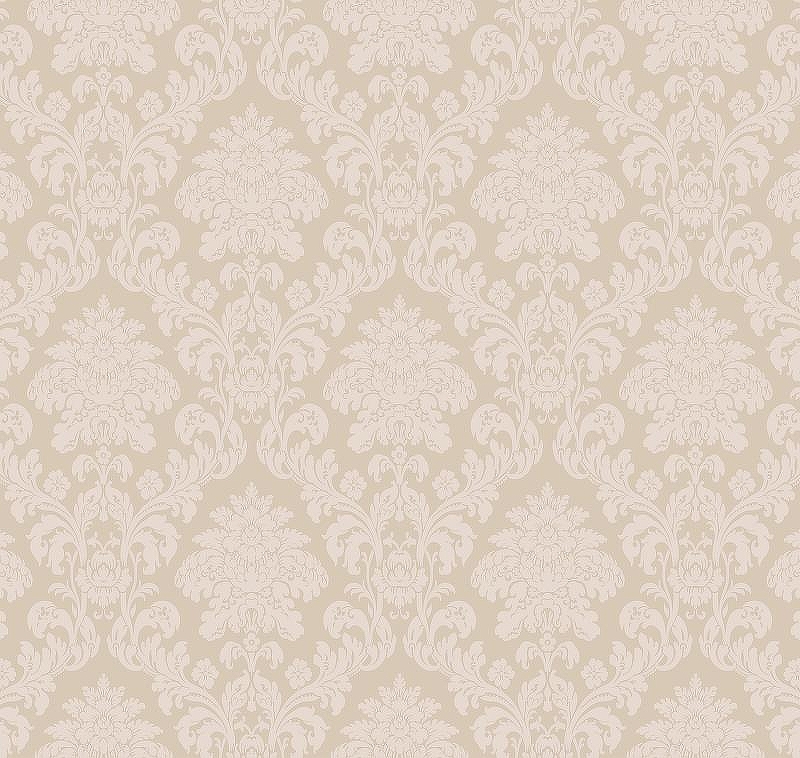Обои Milassa Classic LS8 002/1 Флизелин (1*10,05) Бежевый, Дамаск
